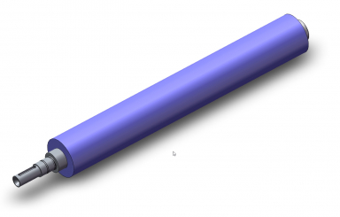 Transportwalze 24 kompl H400 glatt 