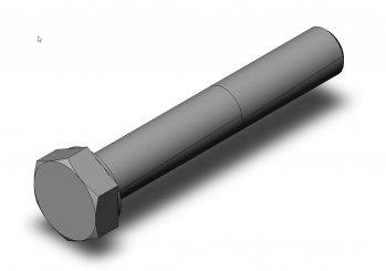 Sechskantschraube M8x35 DIN931 r 