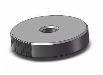 Rändelmutter M6 DIN467 r 