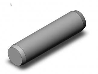 Zylinderstift 3x12 ISO 8734 r 