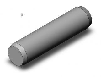 Zylinderstift 4x12 ISO 8734 r 