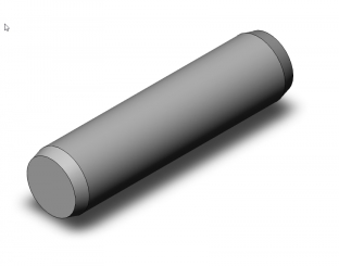 Zylinderstift 8x20 ISO 8734 r 