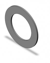 Passscheibe 10x16x0,2 DIN988 A2 