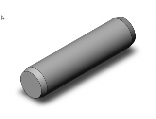 Zylinderstift 12x35 ISO 8734 r 