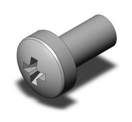 Linsenschraube M6x16 