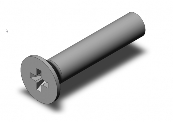 Senkschraube M3x8 DIN965 r 