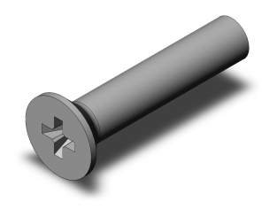 Senkschraube M3x12 DIN965 r 