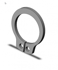 Sicherungsring 6x0,7 DIN471 r 