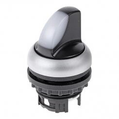 EAT.Schalter Knebel Leucht M22-WRLK-W 