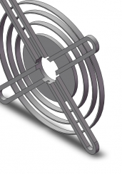 Schutzgitter LZ 28-1 f Axiallüfter 60x60 