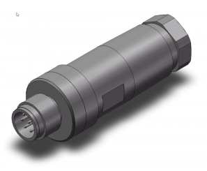 BIN.Steckverbinder M12 St 8p Serie713 