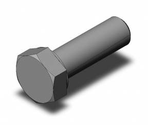 Sechskantschraube M10x45 DIN933 r 
