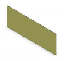 Grundteile 2,75x135x359 Gegendruckplatte 