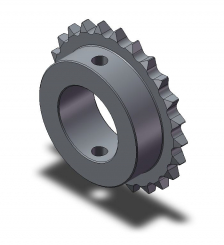 Kettenrad 33,7x9 9_4x2,7/25_Nabe_D25x6,5 