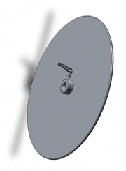 Gegenhalter D400/D40 stehend 