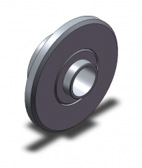 Gegenhalter kompl. D76 liegend 