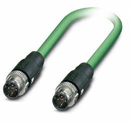 Kabel M12 D-cod St - M12 D-cod St 