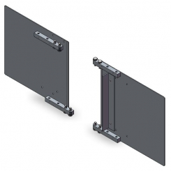 Transportband Überlaufblech 150 kompl. 