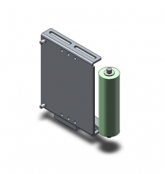 Abloesekante 8, gefederte Rolle 