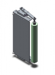 Abloesekante 16, gefederte Rolle 