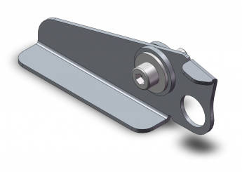 Halterung Bremsblech L 