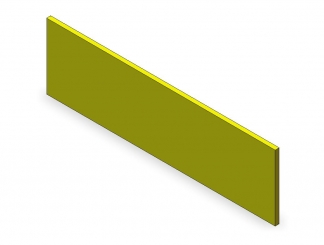 Platte 6x98x340 Vulkollanschaum 