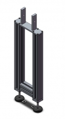 Fuß 260x900+100/-50 SKF-Gurt-Platten-TB 