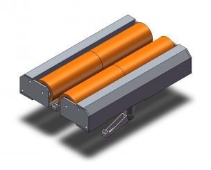 Rollenprisma m. Kautschukrollen 160 