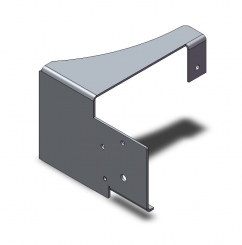 Blech 2x217x125 für BAK C-4 Links 