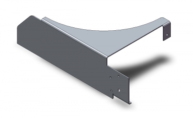 Blech 2x267x315 für BAK C-24-100 Links 