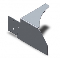 Blech 2x217x198 für BAK C-12-50 Rechts 