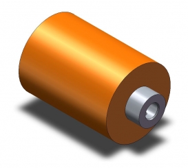 Walze 60x95 Anwalzrolle vulkanisiert 