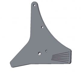 Flansch 4x164x110 Bremsblech-Halter 