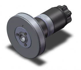 Rollenaufnahme 8 stehend, 6" Hohlwelle 