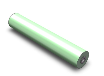 Walze 30x166 kompl; PUR-SR55 