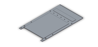 Blech 2x98x172,5 Kante poliert 