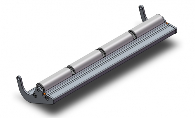 Rolle Klemmplatte 32 glatt 