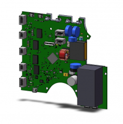 Rangierplatine kompl. Facelift 