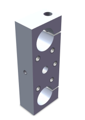 Platte 29x50x135 M6(3x) 