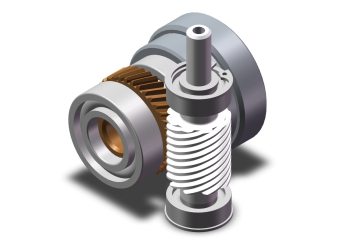 Winkelgetriebe 48 4:1;Tr16x2;kompl. 