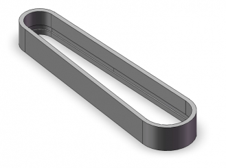 Zahnriemen PU;mit Auflage 25T5/480 