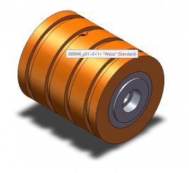 Walze 70,1x81,7 mit Nut 