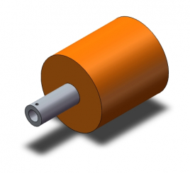 Nachwalzrolle 128x140-30  220 Einfach 