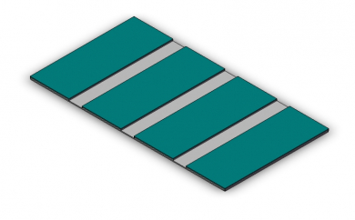 Platte 3x120x225 Gegendruckplatte Allen 