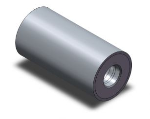 Rohr 8 kompl D45 teflonbeschichtet 