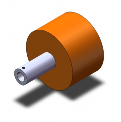 Nachwalzrolle 128x85-16  275 Einfach 
