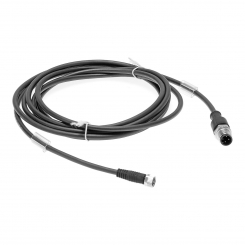 Steuerkabel 4pol M12/Stift-M8/Buchse 3m 