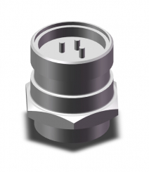 Gerätestecker 3p AWG18 